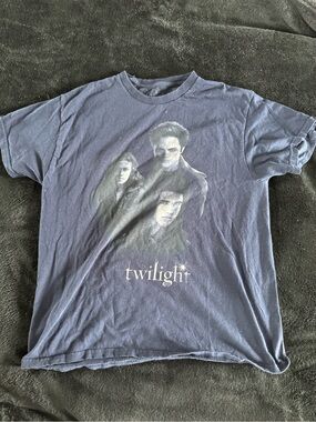 Source Unknown Twilight Graphic Crewneck - Blue